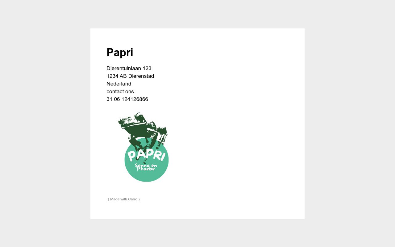 Carrd profile picture for @papri
